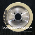 High quality diamond abrasive asphalt optical diamond grinding polishing wheel